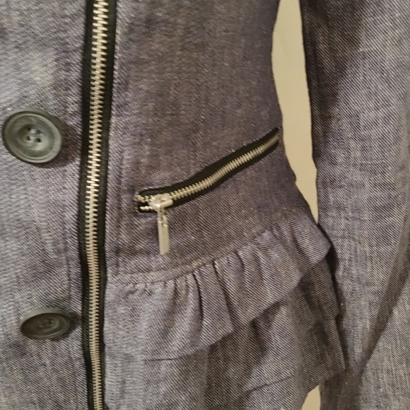 Kensie Jean Jacket S - Picture 3 of 8